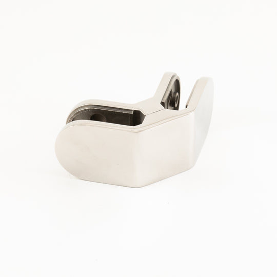 GLASS CLIP CORNER - ROUND - POLISHED