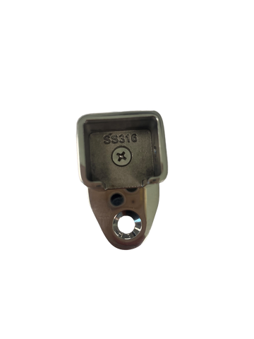 Handrail - 25x21mm - Square - SS316 - Wall Tie - Adjustable