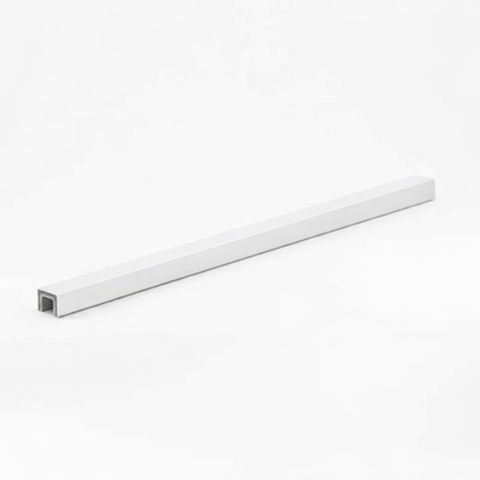 Handrail - Square 25x21mm - 5800mm Length - White