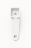 Handrail - 25x21mm - Square - Wall Tie Extender 75mm White