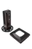Black Spigot - No Earthing Required - Base Plate - Square