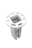 White Spigot - No Earthing Required - Base Plate - Square