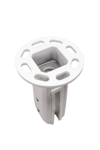 White Spigot - No Earthing Required - Base Plate - Square