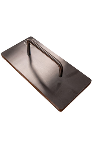 Stainless Steel Fish Weight/Press Black Rectangle
