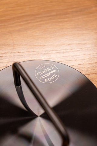 Stainless Steel Fish Weight/Press Black Round