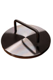 Stainless Steel Fish Weight/Press Black Round