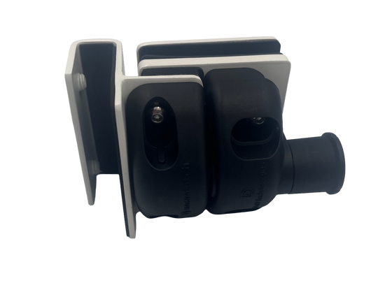 Pool Fence Corner Out Latch Kit - White