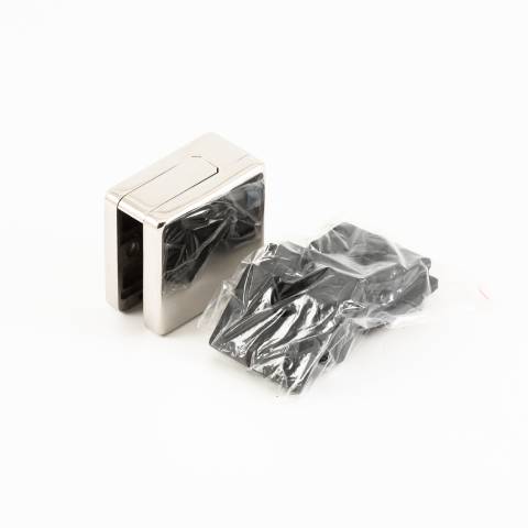 Glass Clip - 1188 - Large, Square Mount