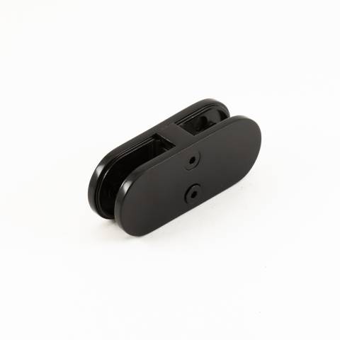 Glass Clip - 180 Degree - Black