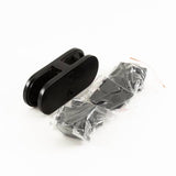 Glass Clip - 180 Degree - Black