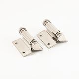 Spring Hinge - Glass to Glass - SS316 - Pair