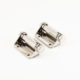 Spring Hinge - Glass to Wall Mount - SS316 - Pair