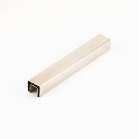 Handrail - 25mm x 21mm - Square - SS316 - 2900mm Length