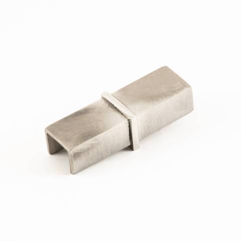 Handrail - 25mm x 21mm - Square - SS316 - Joiner