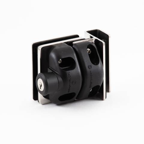 Corner Out Latch Kit - S/S Polished