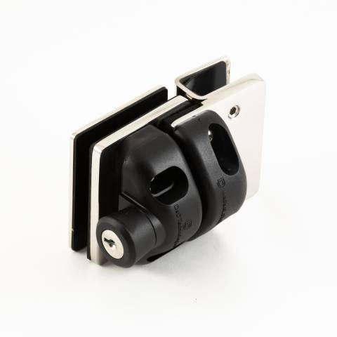 Glass to Glass STD Latch Kit - S/S polished