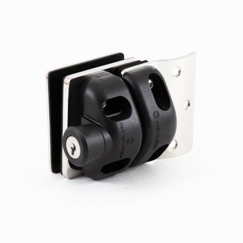 Round Post Latch Kit - S/S Polished