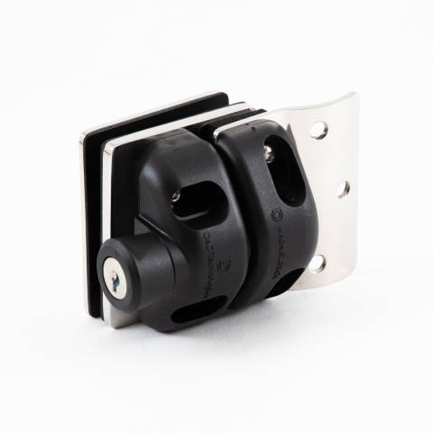 Round Post Latch Kit - S/S Polished