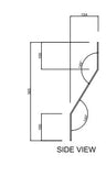 Acrylic Angle - 1200mm long