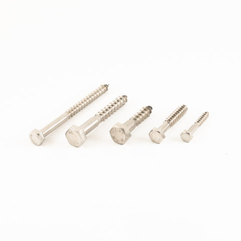 Coach Screw SS M8 x 75mm
