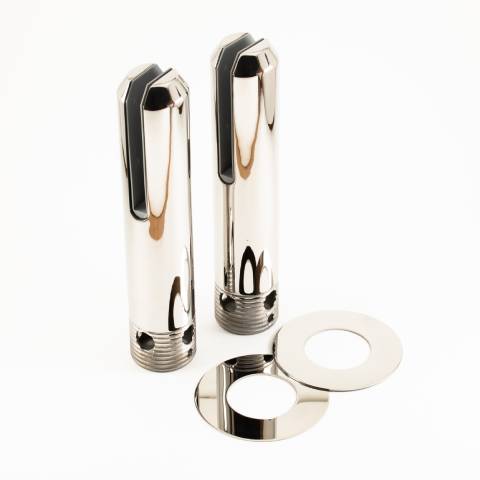 Spigot - Round Core Drill Spigot - Polished Stainless Steel, 240mm - Pro Range